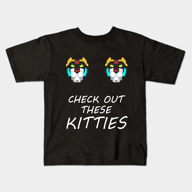 Check Out These Kitties Kids T-Shirt by hellotwinsies